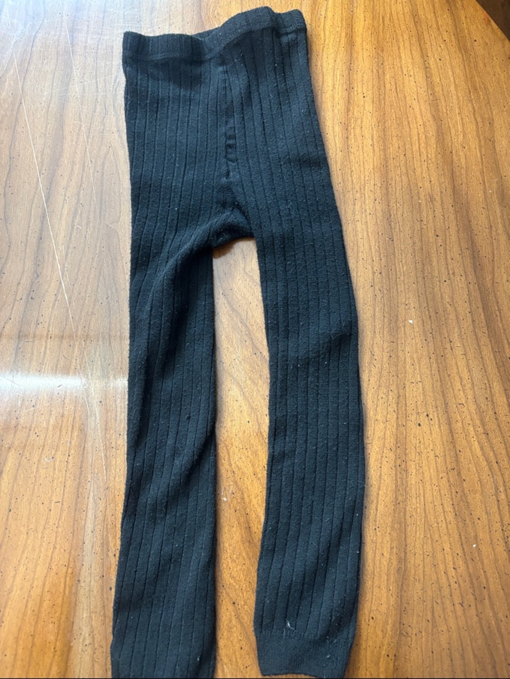 🟢10/$10 - Ribbed Black Tights - Picture 1 of 2